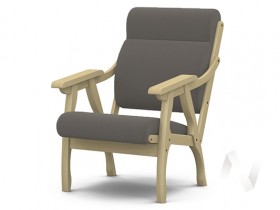Кресло Вега-10 (бесцветный лак/ULTRA STONE) в Саянском - sayanskij.katalogmebeli.com | фото