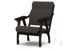 Кресло Вега-10 (венге лак/ULTRA GRAFIT) в Саянском - sayanskij.katalogmebeli.com | фото