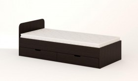 Кровать с ящиками 900 (Венге) в Саянском - sayanskij.katalogmebeli.com | фото